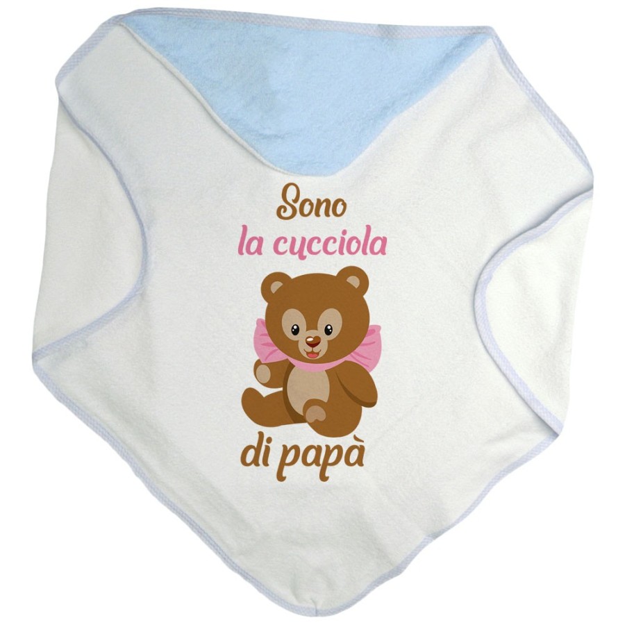 Accappatoio neonato sono il cucciolo di papà Per il papà