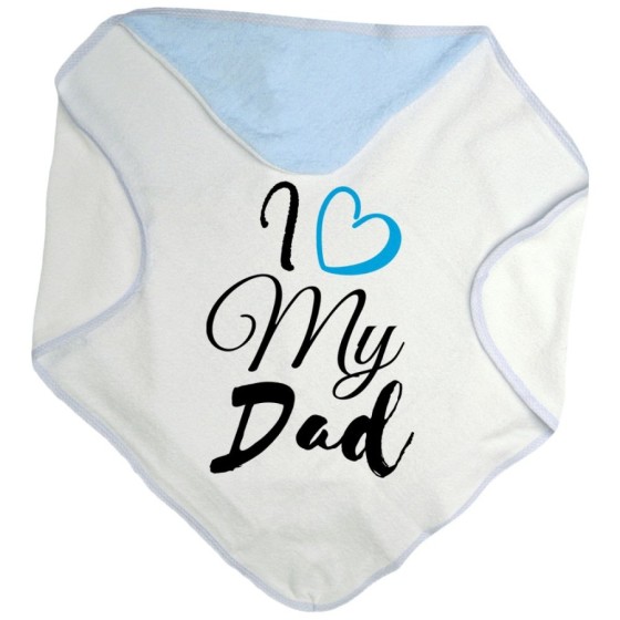Accappatoio neonato i love my dad Per il papà