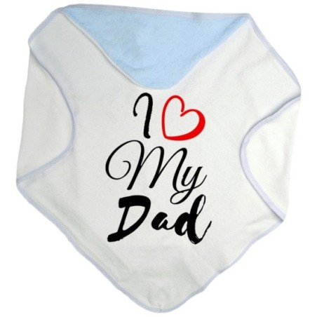 Accappatoio neonato i love my dad Per il papà