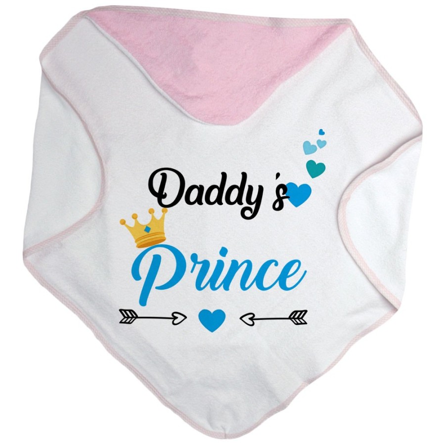 Accappatoio neonato daddy's prince princess Per il papà