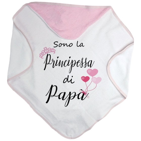 Accappatoio neonata sono la principessa di papà Per il papà