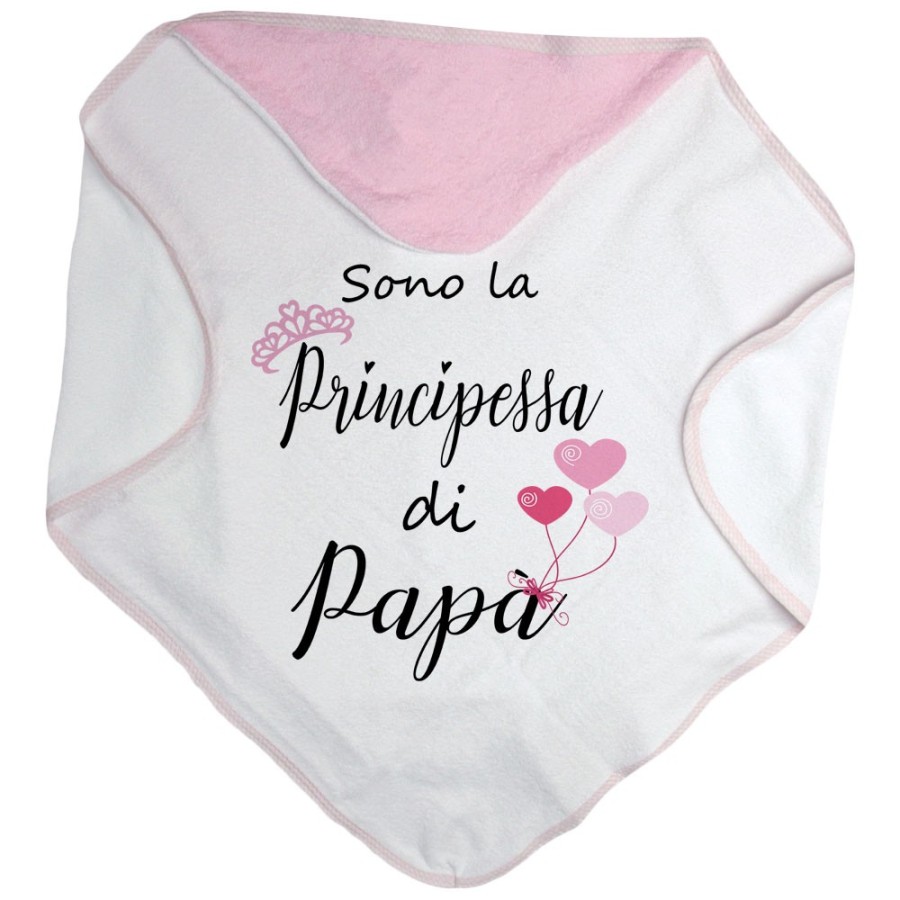 Accappatoio neonata sono la principessa di papà Per il papà