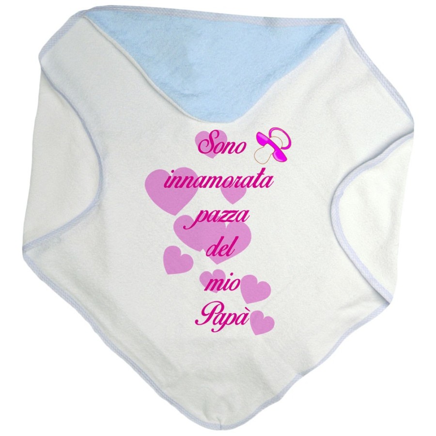 Accappatoio neonato sono innamorato pazzo del mio papà Per il papà