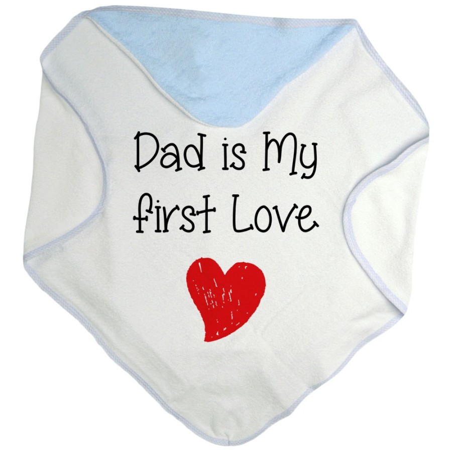 Accappatoio neonato dad is my first love Per il papà