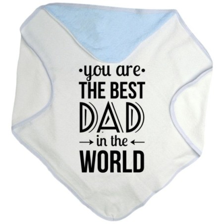 Accappatoio neonato you are the best dad in the world