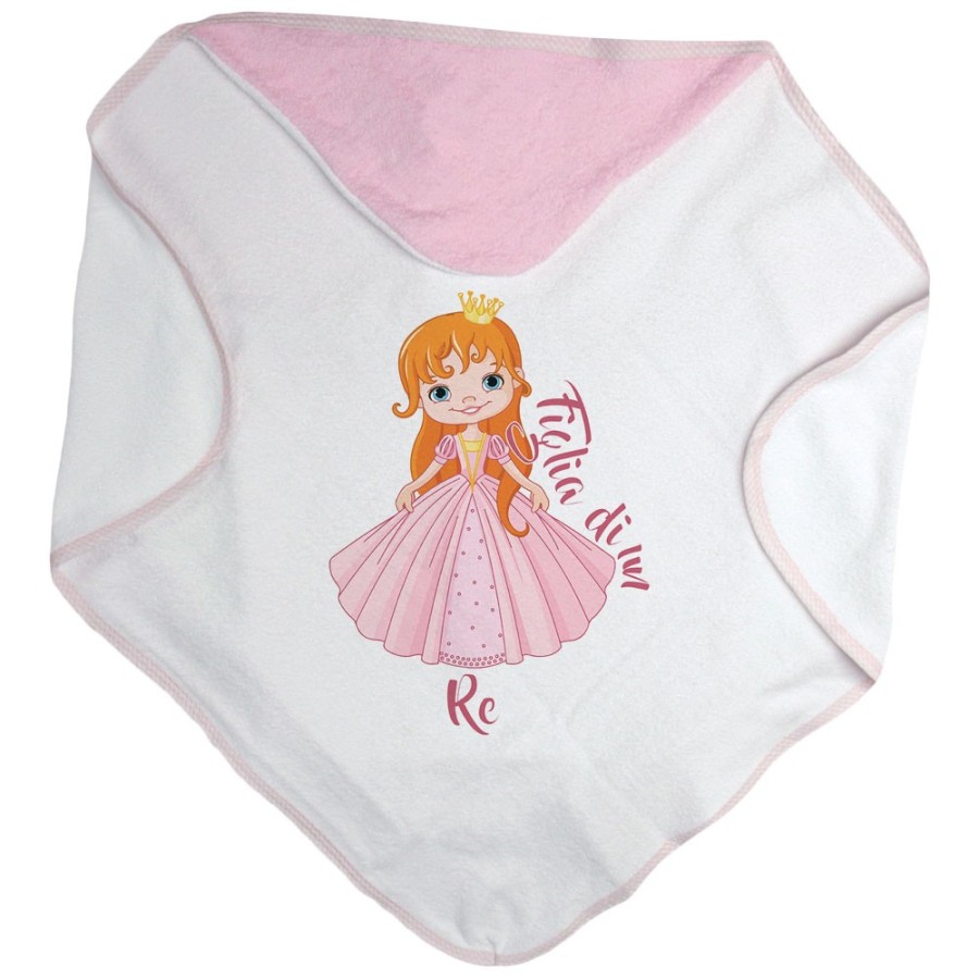 Accappatoio neonata figlia di un re royal Per il papà