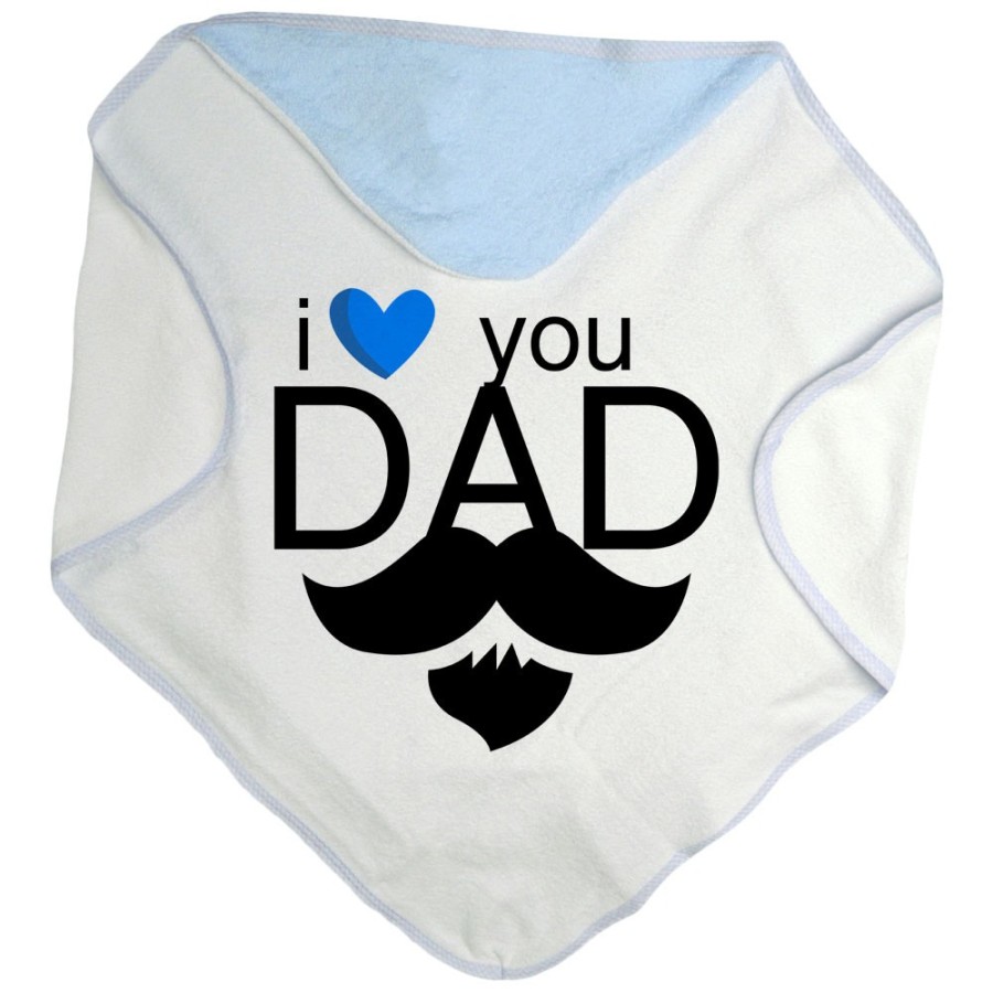 Accappatoio neonato i love you dad Per il papà