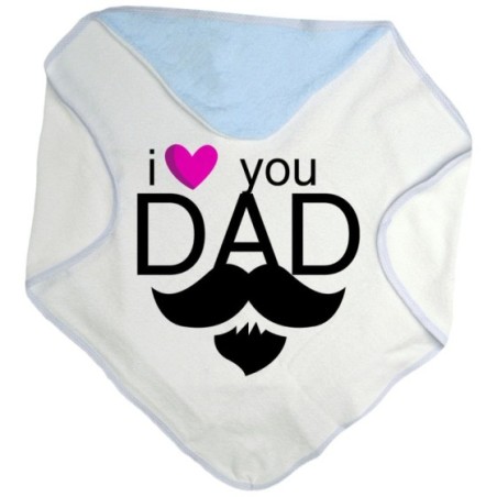 Accappatoio neonato i love you dad Per il papà