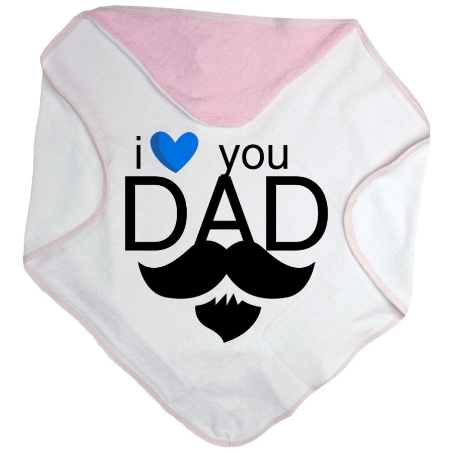 Accappatoio neonato i love you dad Per il papà
