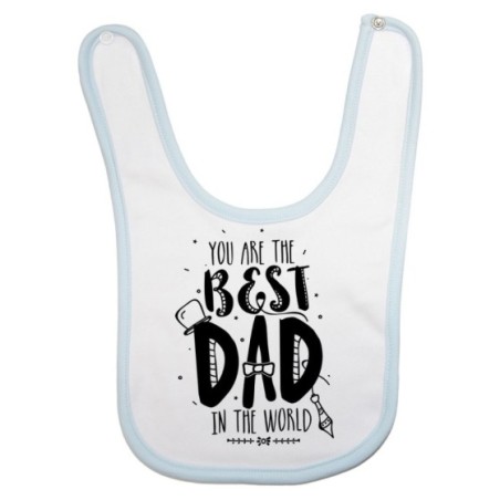 Bavaglino neonato the best dad in the world