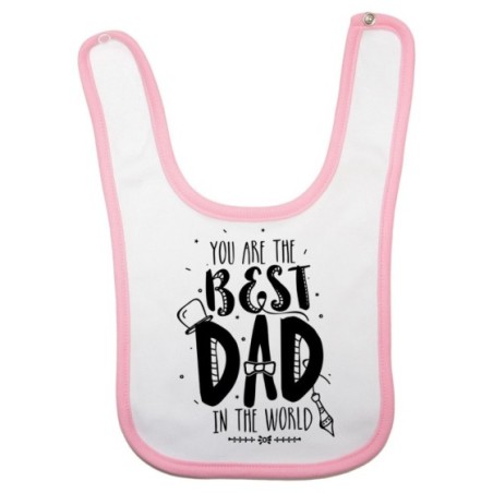 Bavaglino neonato the best dad in the world Per il papà