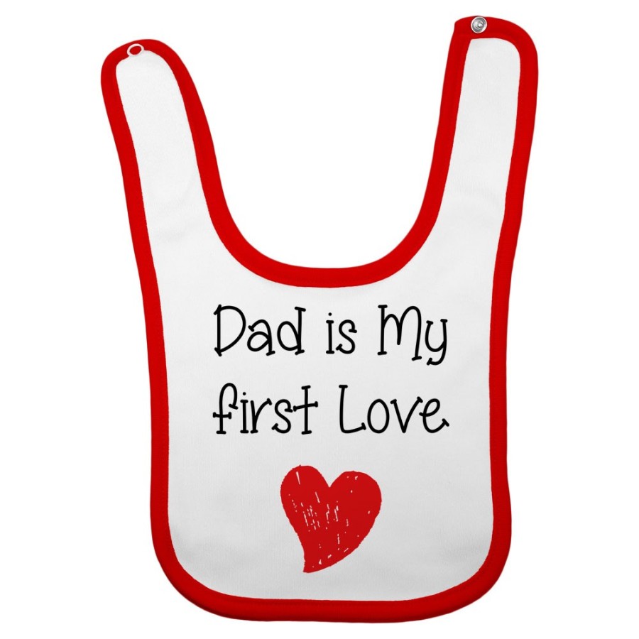 Bavaglino neonato dad is my first love Per il papà