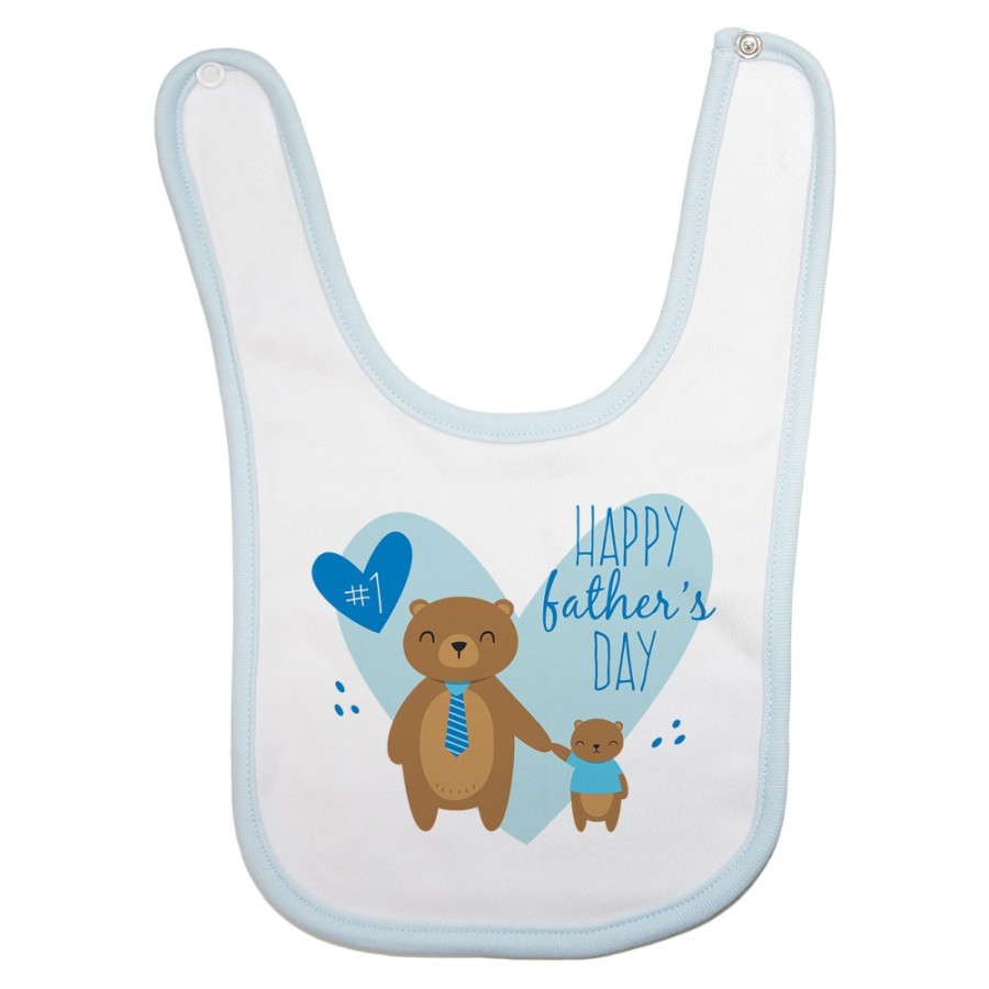 Bavaglino neonato happy father's day Per il papà
