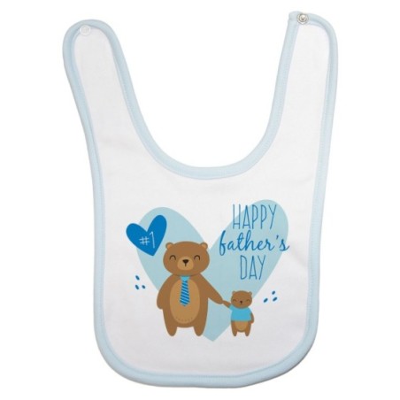 Bavaglino neonato happy father's day Per il papà