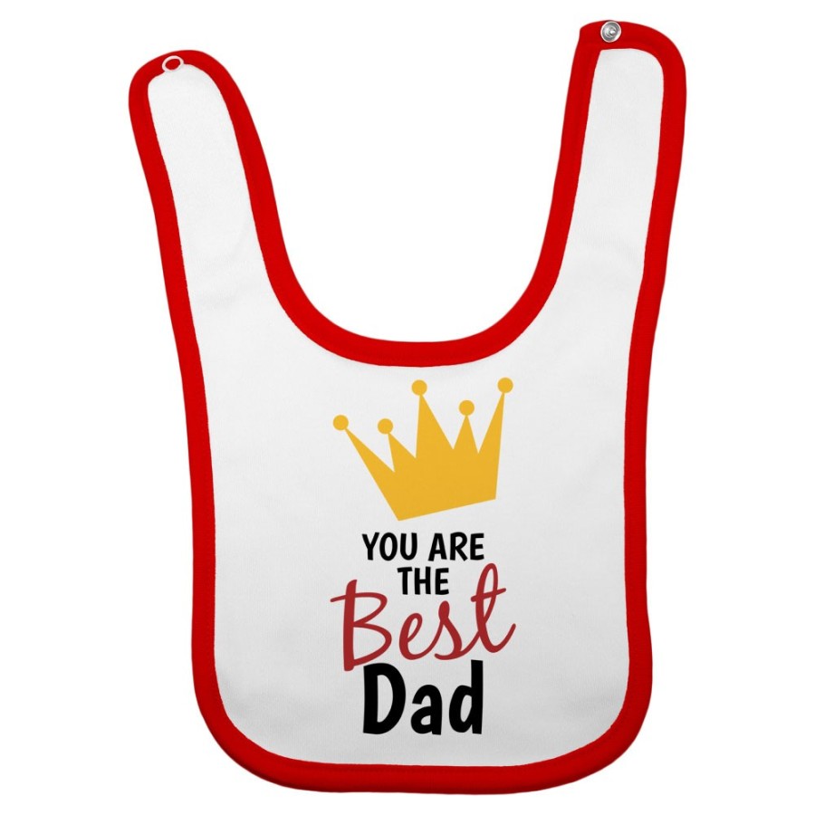 Bavaglino neonato you are the best dad Per il papà