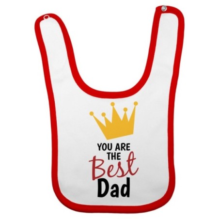 Bavaglino neonato you are the best dad Per il papà