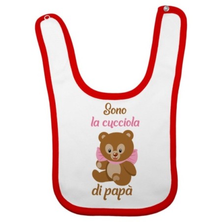 Bavaglino neonato sono il cucciolo di papà Per il papà