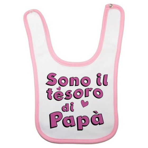Bavaglino neonato sono il tesoro di papà Per il papà
