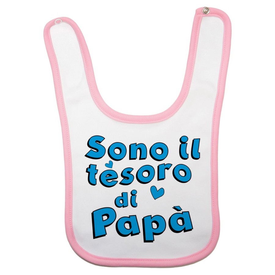 Bavaglino neonato sono il tesoro di papà Per il papà