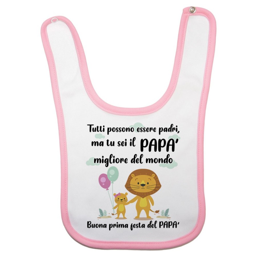 Bavaglino neonato tutti possono essere padri ma tu sei il migliore al mondo Per il papà