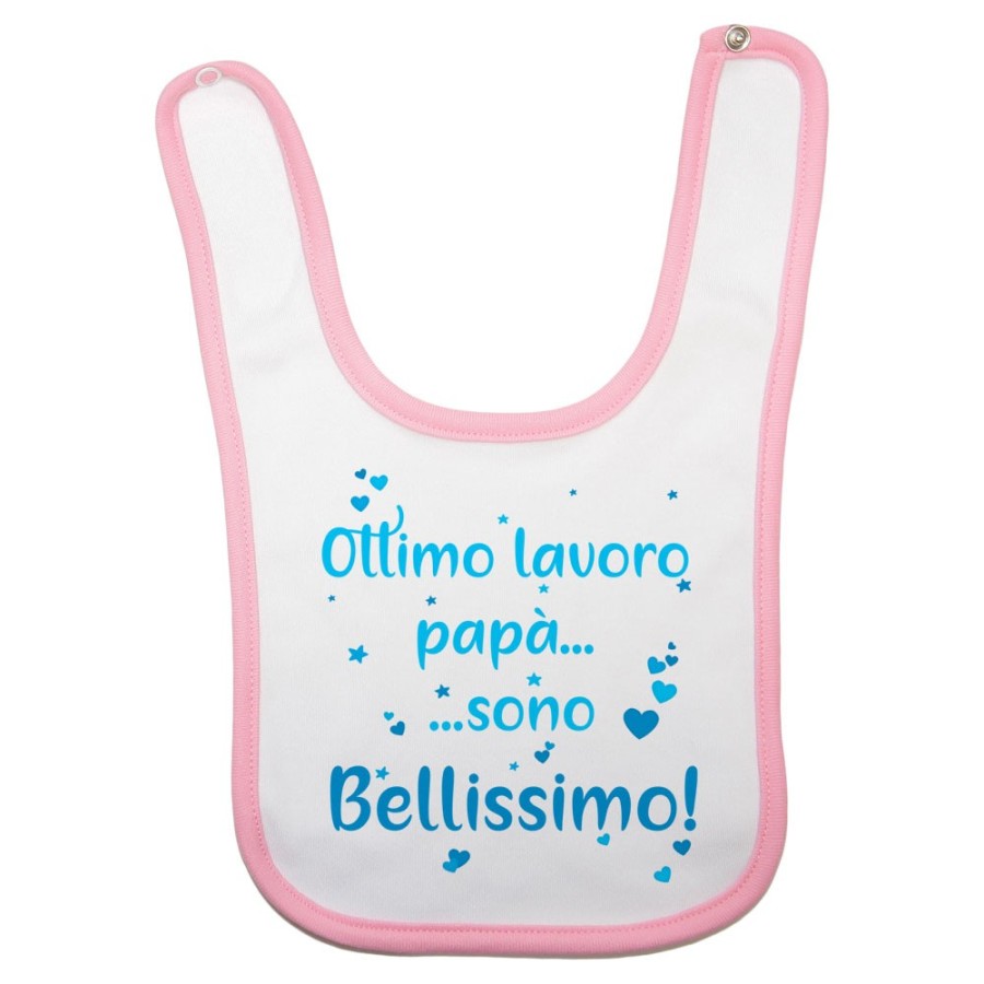 Bavaglino neonato ottimo lavoro papà sono bellissimo Per il papà