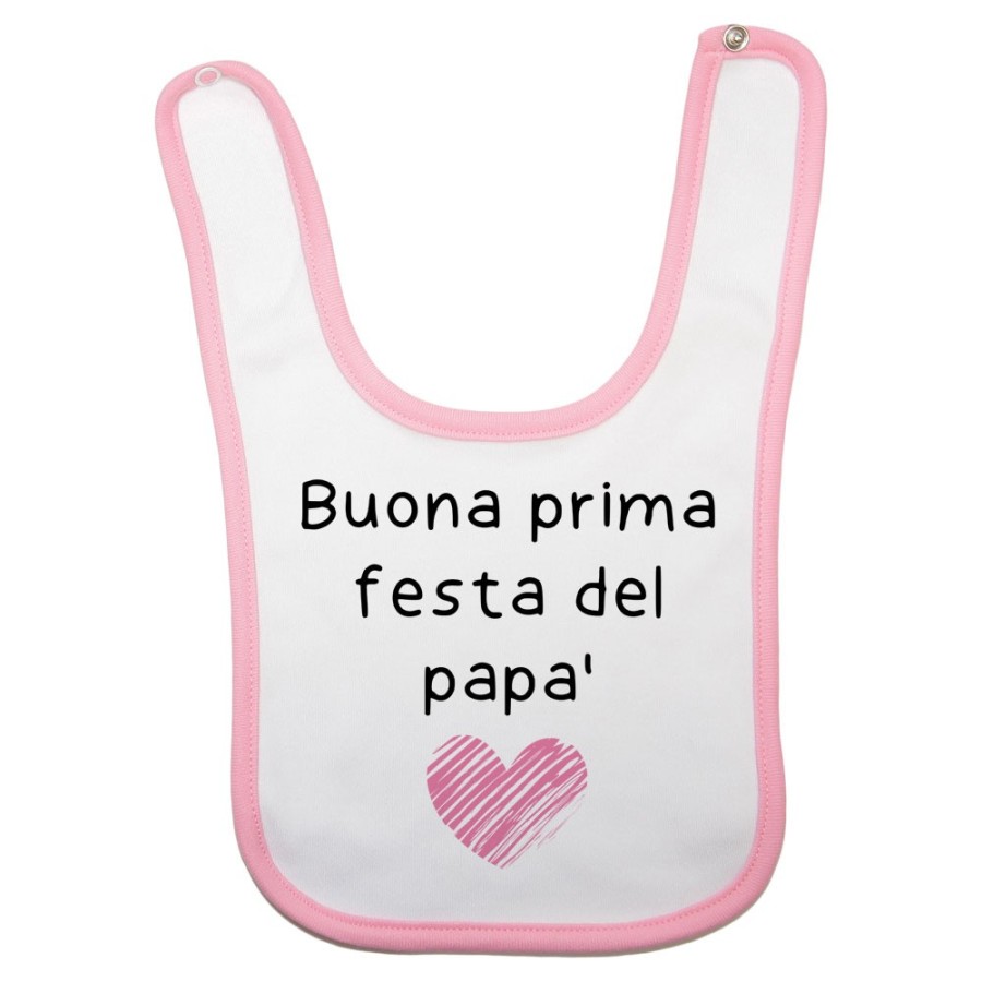 Bavaglino neonato buona prima festa del papà Per il papà