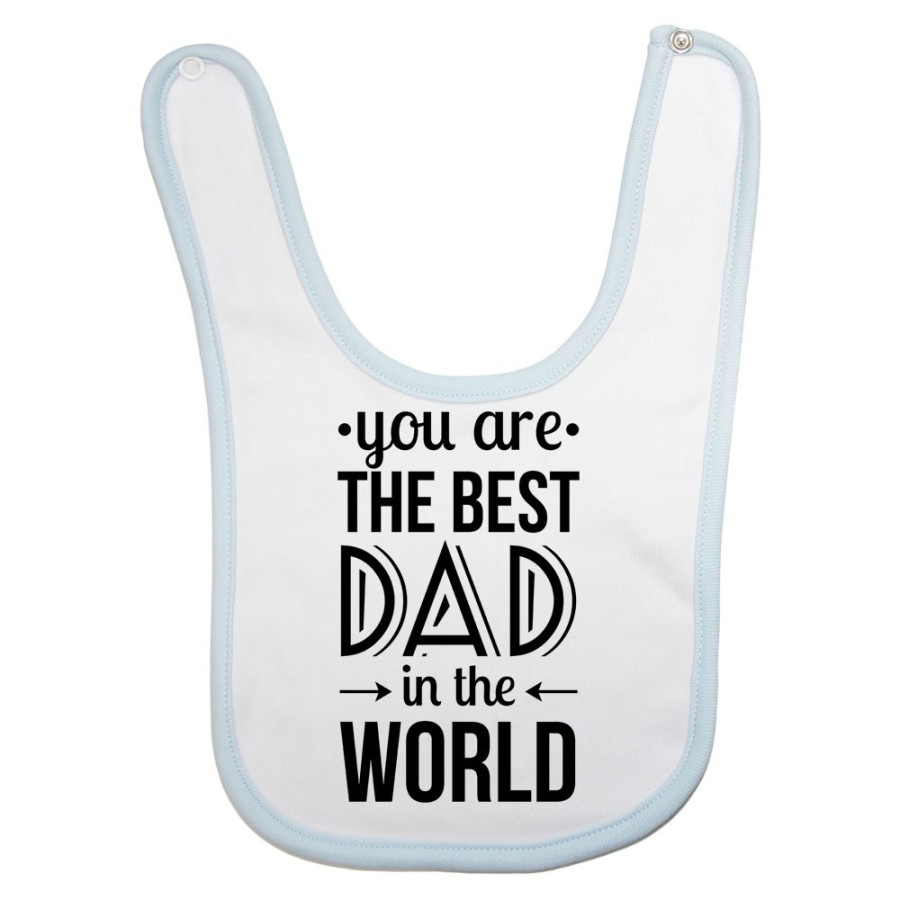 Bavaglino neonato you are the best dad in the world Per il papà