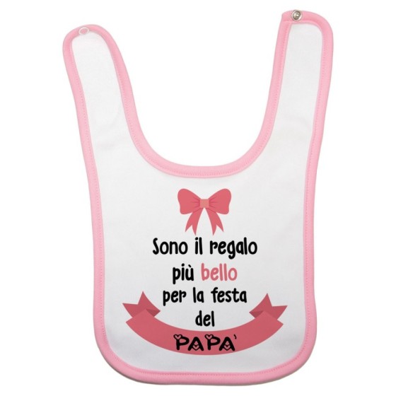 Bavaglino neonato sono il regalo più bello per la festa del papà Per il papà