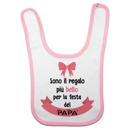 Bavaglino neonato sono il regalo più bello per la festa...