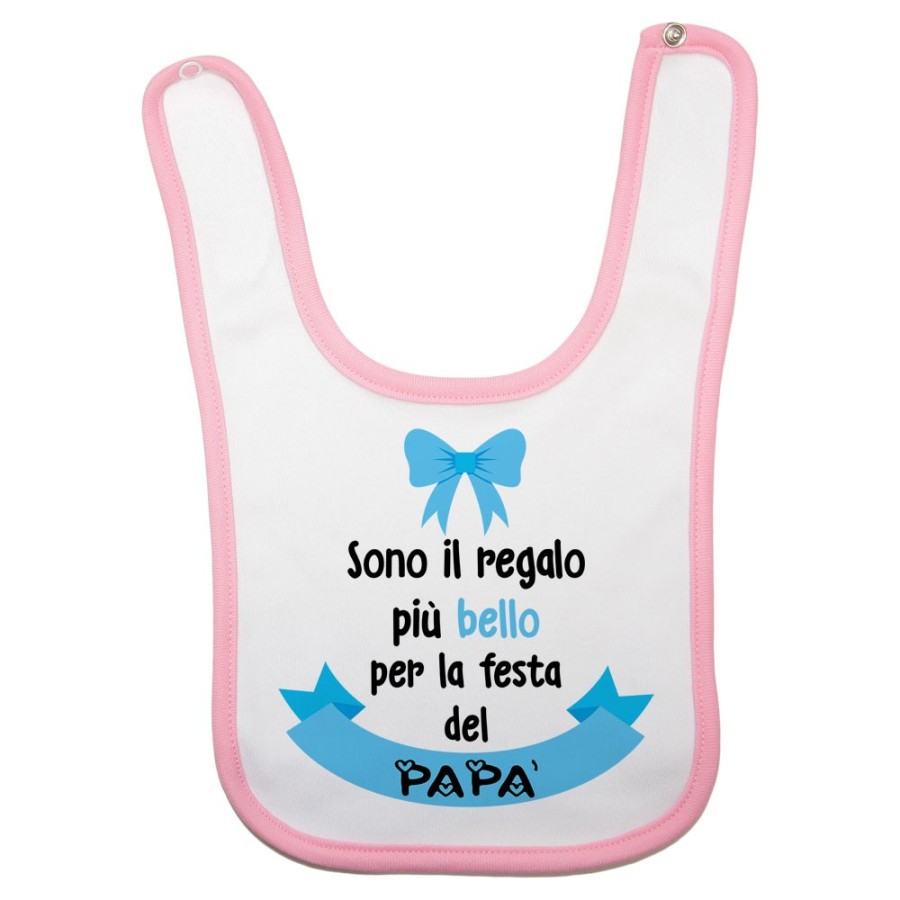 Bavaglino neonato sono il regalo più bello per la festa del papà Per il papà