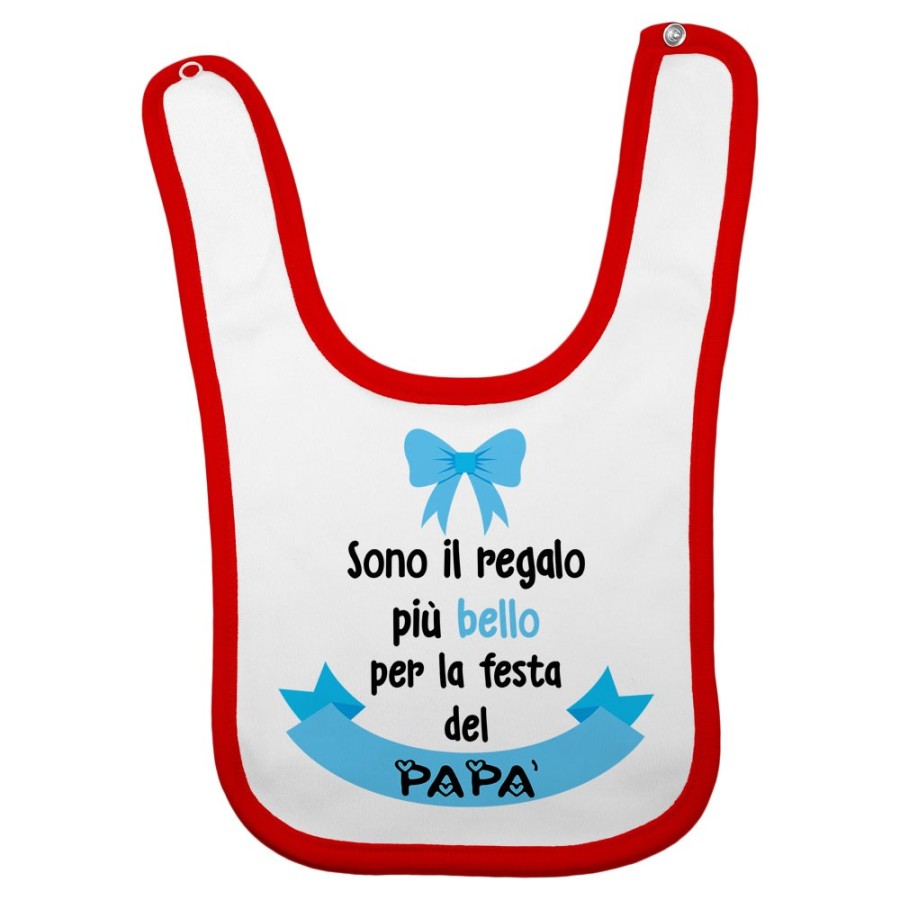 Bavaglino neonato sono il regalo più bello per la festa del papà Per il papà