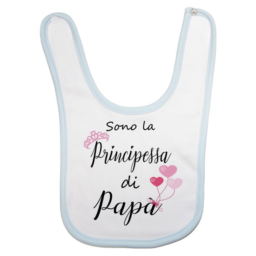 Bavaglino neonata sono la principessa di papà Per il papà