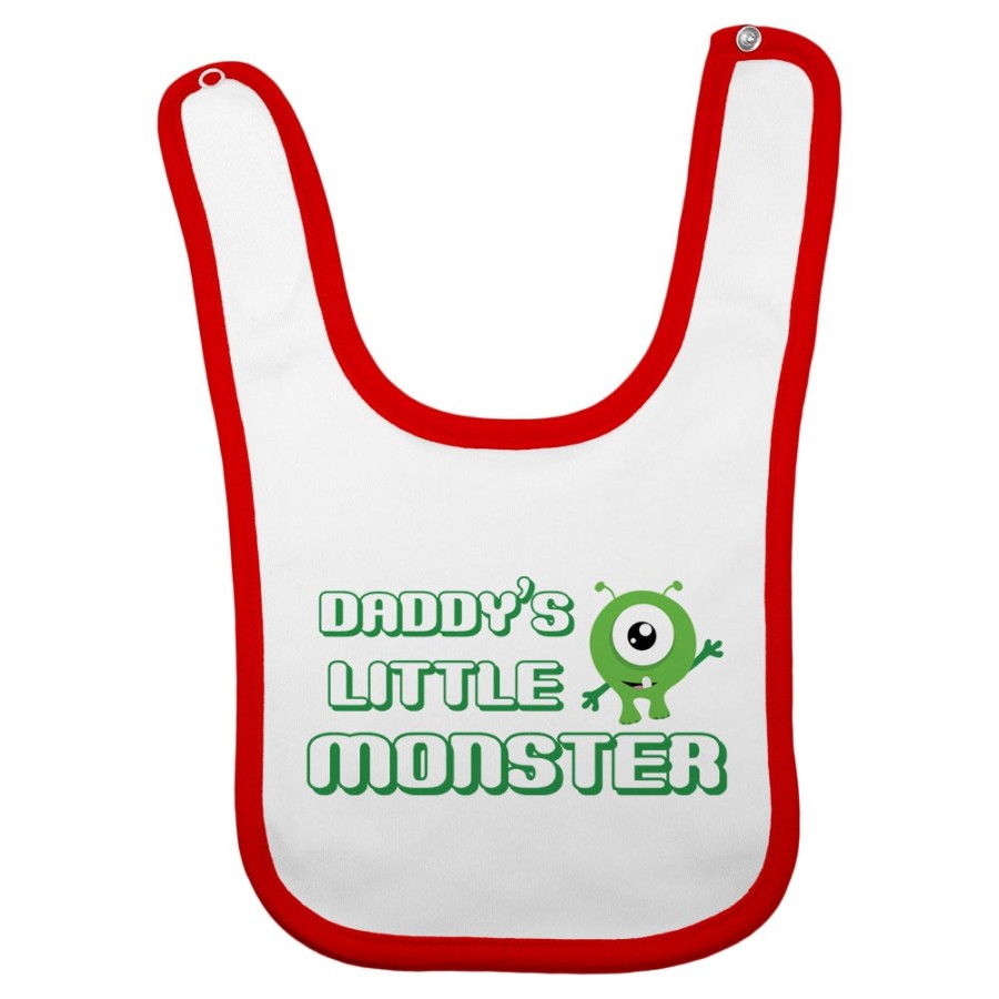 Bavaglino neonato daddy's little monster Per il papà