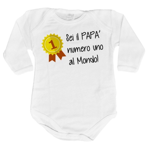 Body neonato sei il papà numero uno al mondo Per il papà