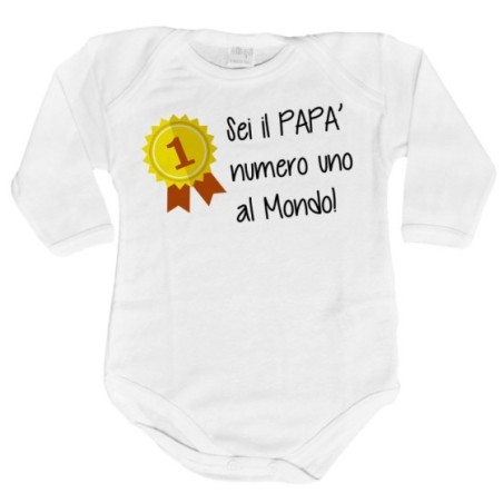 Body neonato sei il papà numero uno al mondo