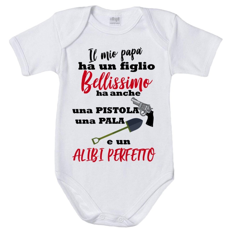 Body neonato il mio papà ha un figlio bellissimo una figlia bellissima Per il papà
