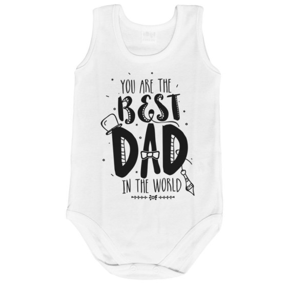 Body neonato the best dad in the world Per il papà