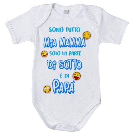 Body neonato sono tutto mia mamma solo la parte di sotto...