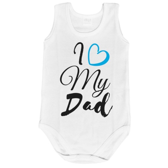 Body neonato i love my dad Per il papà
