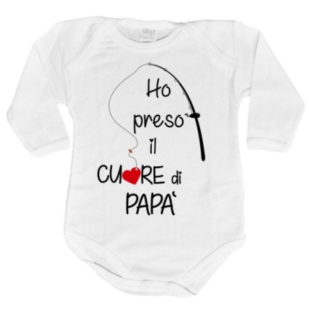 Body neonato ho preso il cuore di papà