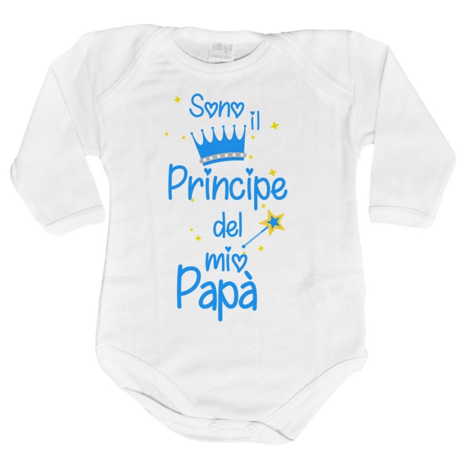 Body neonato sono il principe la principessa del mio papà Per il papà