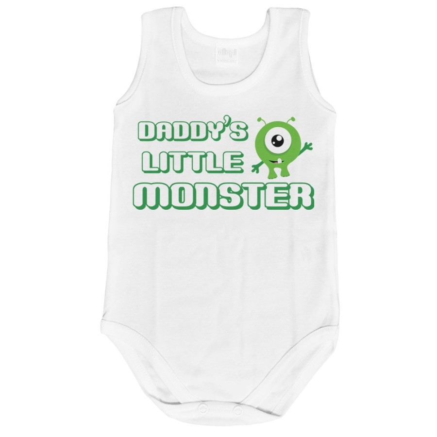 Body neonato daddy's little monster Per il papà