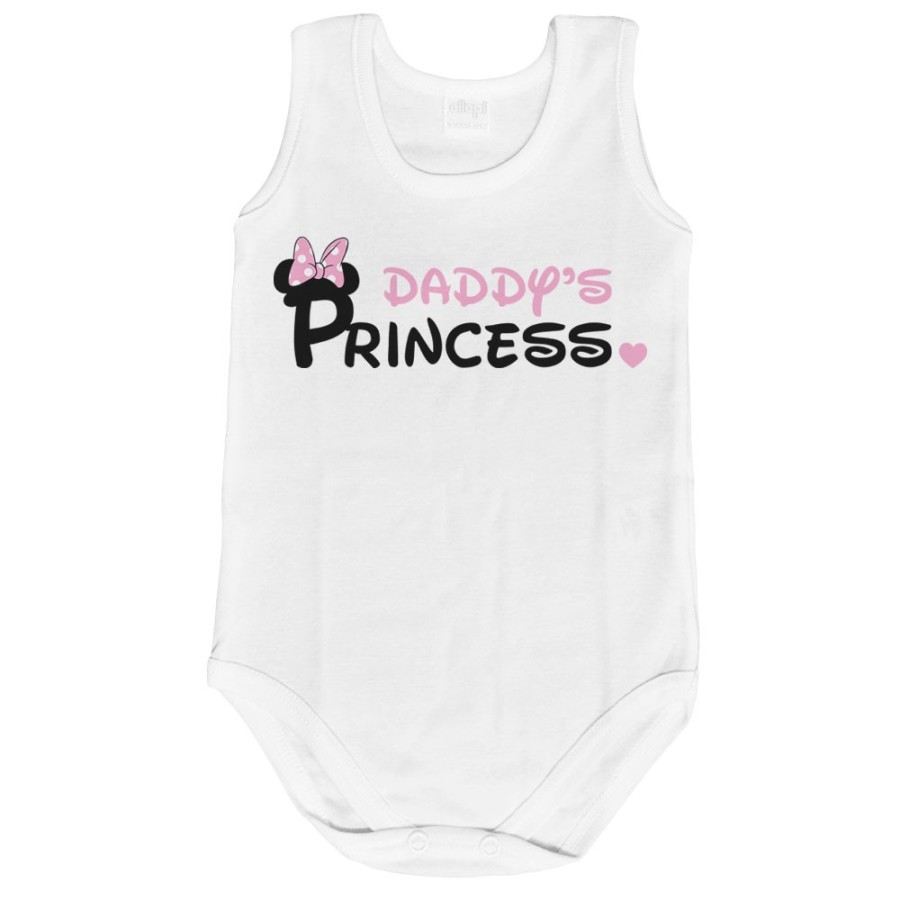 Body neonato daddy's pince princess mickey Per il papà