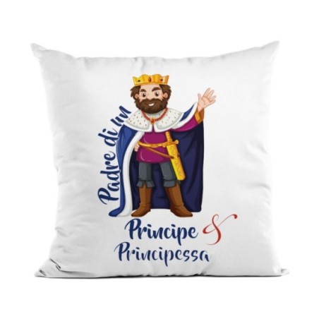 Cuscino padre di un principe e principessa royal