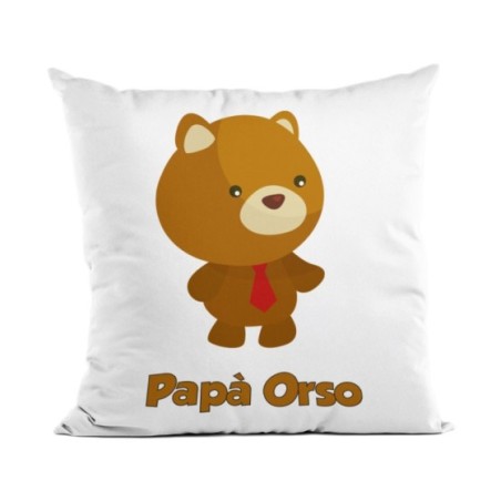 Cuscino papà orso