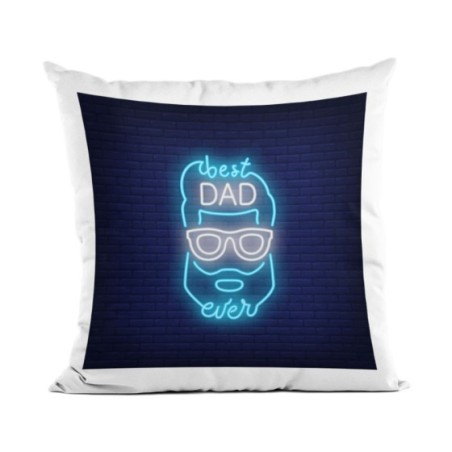 Cuscino best dad ever neon