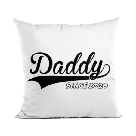 Cuscino con anno personalizzato daddy since