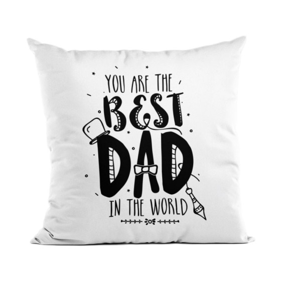 Cuscino the best dad in the world Per il papà