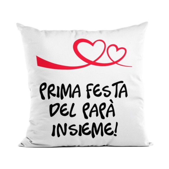 Cuscino prima festa del papà insieme Per il papà