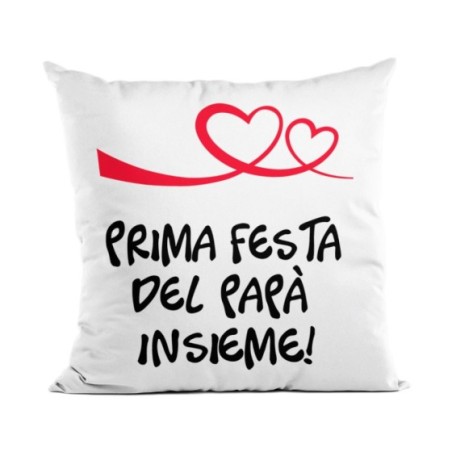 Cuscino prima festa del papà insieme